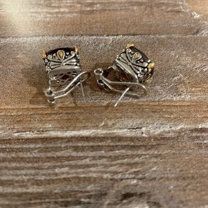 Jewelry - GARNET STUD EARRINGS Jewelry - GARNET STUD EARRINGS